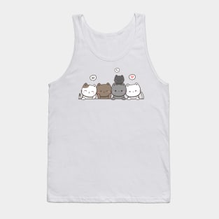 Cute Cats , cats lover Tank Top